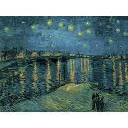 Wall art print and canvas. Vincent van Gogh, The Starry Night