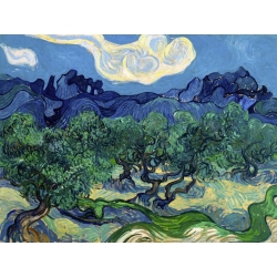 Wall art print and canvas. Vincent van Gogh, The Olive Trees