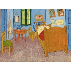 Quadro, stampa su tela. Vincent van Gogh, La camera da letto di Van Gogh ad Arles