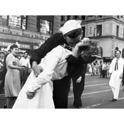 Tableau sur toile. Le baiser du marin à Times Square, New York 1945