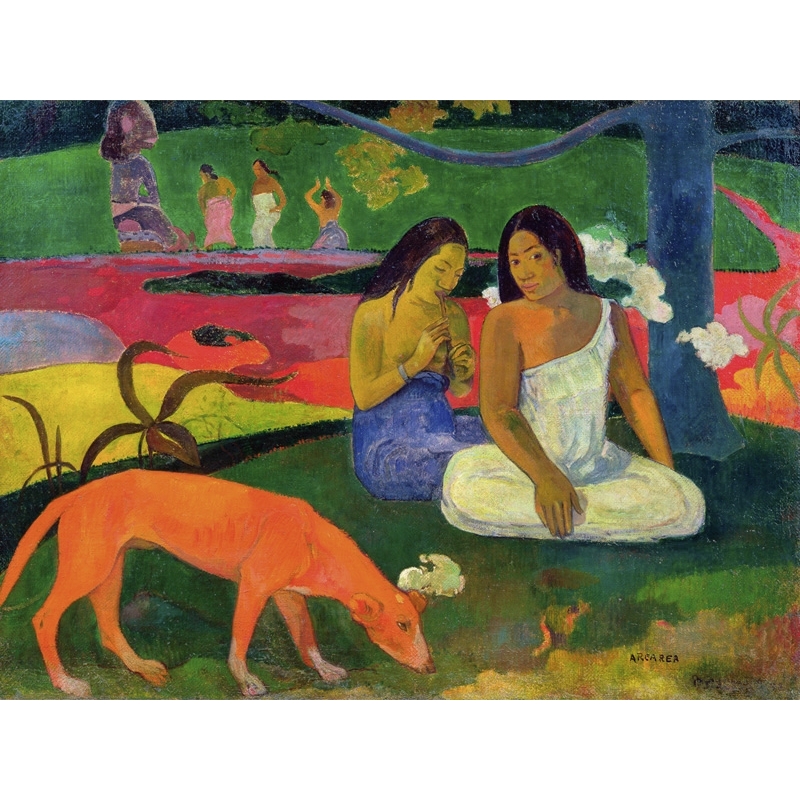 Leinwandbilder. Gauguin Paul, Arearea