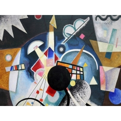 Tableau sur toile. Wassily Kandinsky, A Center (détail)