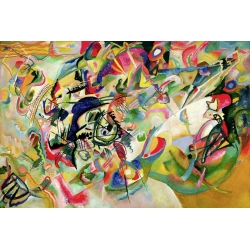 Tableau sur toile. Wassily Kandinsky, Composition No. 7