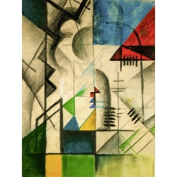 Quadro, stampa su tela. Wassily Kandinsky, Formen