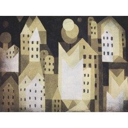 Leinwandbilder. Paul Klee, Cold City