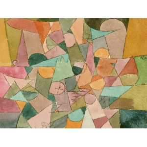 Wall art print and canvas. Paul Klee, Untitled
