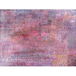 Quadro, stampa su tela. Paul Klee, Cathedrals