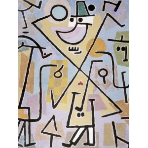 Tableau sur toile. Paul Klee, Caprice in February