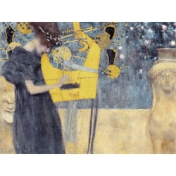 Quadro, stampa su tela. Gustav Klimt, Musica