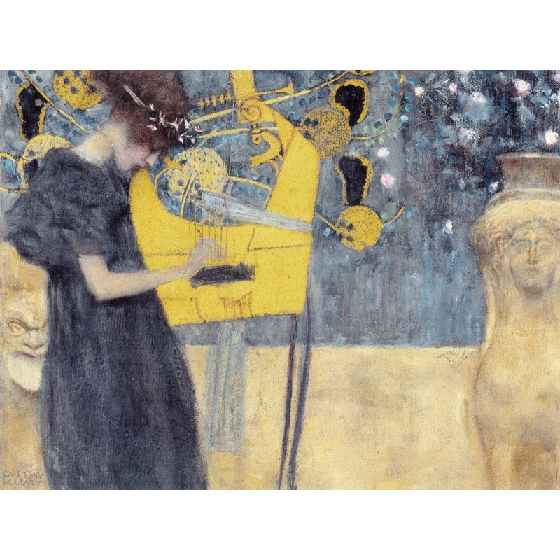 Leinwandbilder. Gustav Klimt, Musik
