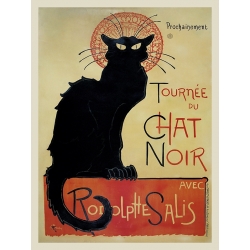 Vintage Poster. Théophile Alexandre Steinlen, Tournée du Chat Noir