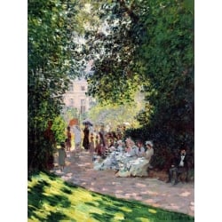 Cuadro en canvas. Claude Monet, Parc Monceau