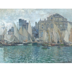 Tableau sur toile. Claude Monet, Le musée du Havre