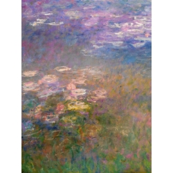 Wall art print and canvas. Claude Monet, Water Lilies I