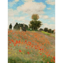 Quadro, stampa su tela. Claude Monet, Papaveri (dettaglio)