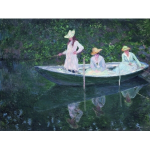 Wall art print and canvas. Claude Monet, En Norvegienne
