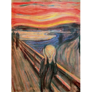 Quadro, stampa su tela. Edvard Munch, L'Urlo