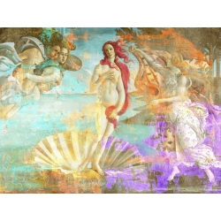 Pop Art Leinwandblder. Eric Chestier, Botticellis Venus 2.0