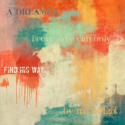 Abstract Wall Art Print and Canvas. A Dreamer…