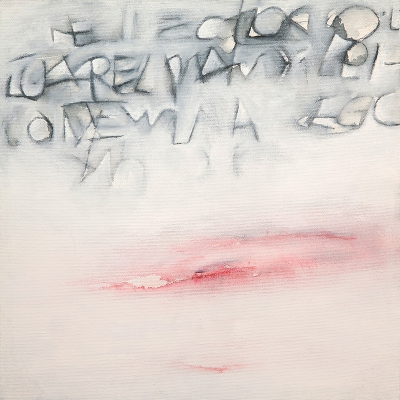 Cuadro abstracto grande en canvas. Teruzzi Vittorio, Ego