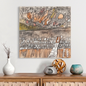 Modern Abstract. Wall Art Print and Canvas. Untitled IV