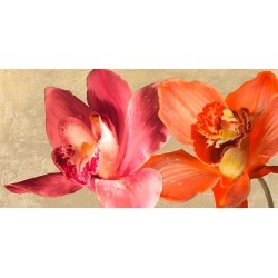 Blumenbilder auf leinwand. Moderne Orchideen