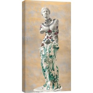 Modern Wall Art Print and Canvas. Tattoo Venus Statue