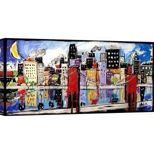 Quadro moderno New York, stampa su tela. Wallas, Citycolor