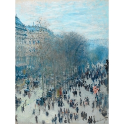 Quadro, stampa su tela, poster. Monet, Boulevard des Capucines