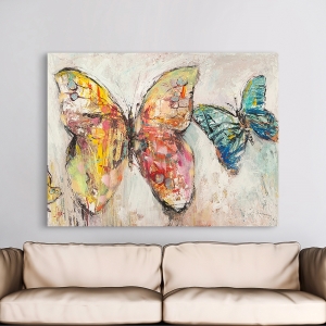 Wall Art Print and Canvas. Butterflies I