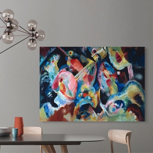 Cuadro en canvas. Kandinsky Wassily, Improvisation, The Deluge