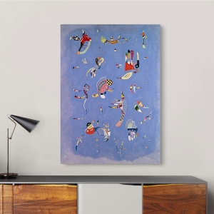 Quadro, stampa su tela. Wassily Kandinsky, Blu di Cielo