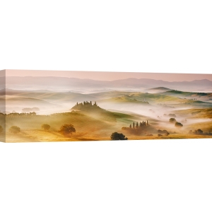 Leinwandbilder natur. Val d'Orcia Panorama, Siena, Toskana