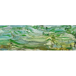 Wall Art Print, Canvas. Landscape Photo. Rice fields and terraces