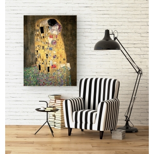 Cuadro en canvas. Gustav Klimt, El beso