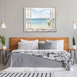 Wall art print and canvas. Remy Dellal, Ocean View
