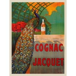 Cuadros vintage en canvas. Bouchet Camille, Cognac Jacquet, ca. 1930