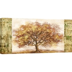 Quadro, stampa su tela. Lucas, Golden Tree Panel