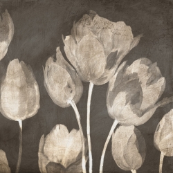 Tableau fleurs sur toile. Luca Villa, Tulipes modernes II