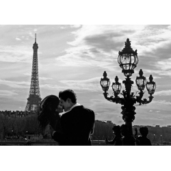 Cuadros y posters besos. Julian Lauren, A Kiss in Paris