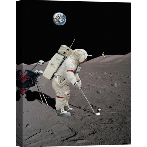 Leinwandbilder und Poster. Astrolabs, Lunar Golf (NASA)