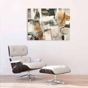 Abstract art print, canvas, poster. Piovan, Reading inside