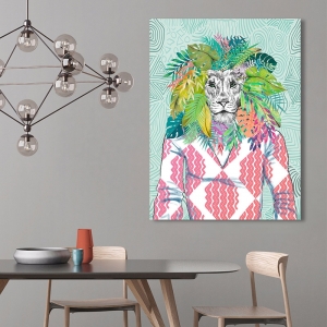 Animal Art. Print, canvas and poster. Matt Spencer, King of Jungle