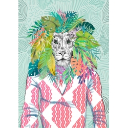 Animal Art. Print, canvas and poster. Matt Spencer, King of Jungle