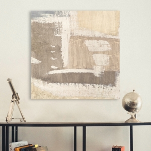 Abstract wall art print and canvas. Anne Munson, White Choreography I