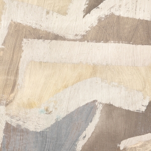 Cuadro abstracto en lienzo. Anne Munson, White Choreography II