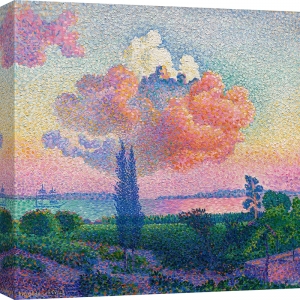 Cuadro en lienzo Henri Edmond Cross, The Pink Cloud