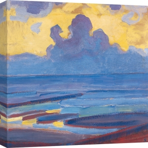 Tableau Piet Mondrian, Au bord de la mer. Toile, affiche, poster