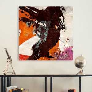 Cuadro abstracto moderno en lienzo. Jim Stone, Colors Dancing II
