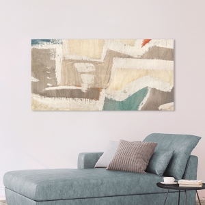 Abstract wall art print and canvas. Anne Munson, Subdued Choreography